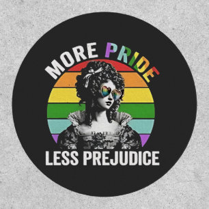 More Pride Less Prejudice LGBT Gay Pride Month Patch