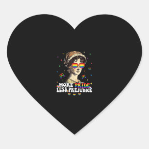 More Pride Less Prejudice Lgbt Gay Proud Ally Prid Heart Sticker