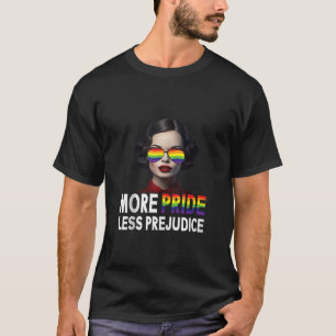 More Pride Less Prejudice Lgbt Gay Proud Ally Prid T-Shirt