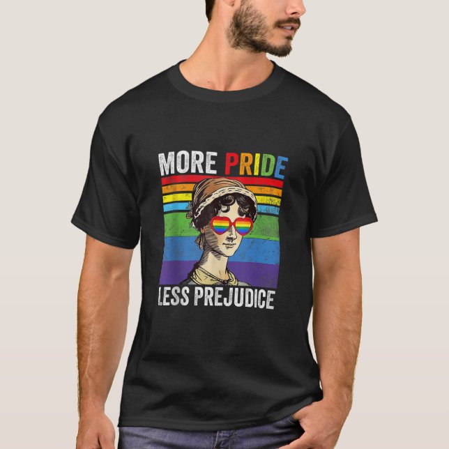 More Pride Less Prejudice Lgbt Gay Proud Ally Tank (Front)