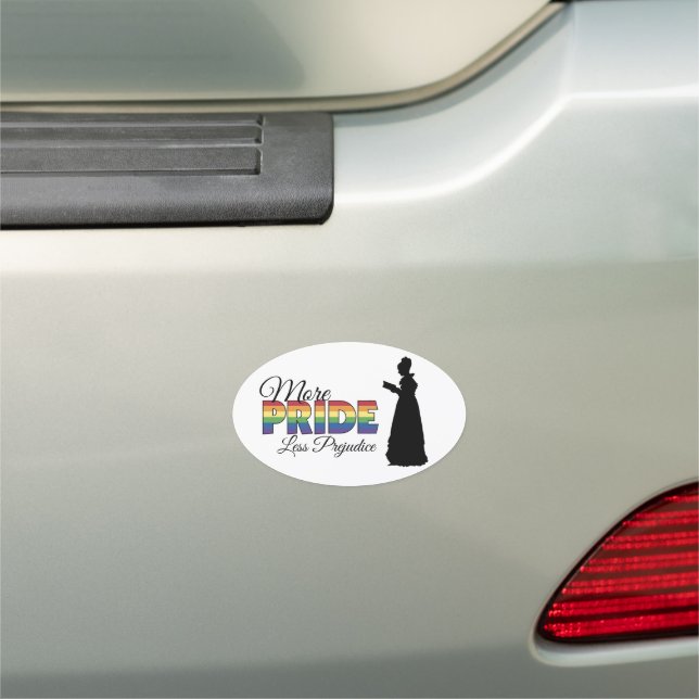 More Pride Less Prejudice magnet (In Situ)