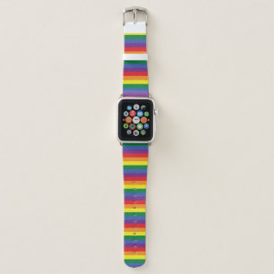 More Pride Less Prejudice Pride Month LGBTQ Apple Watch Band