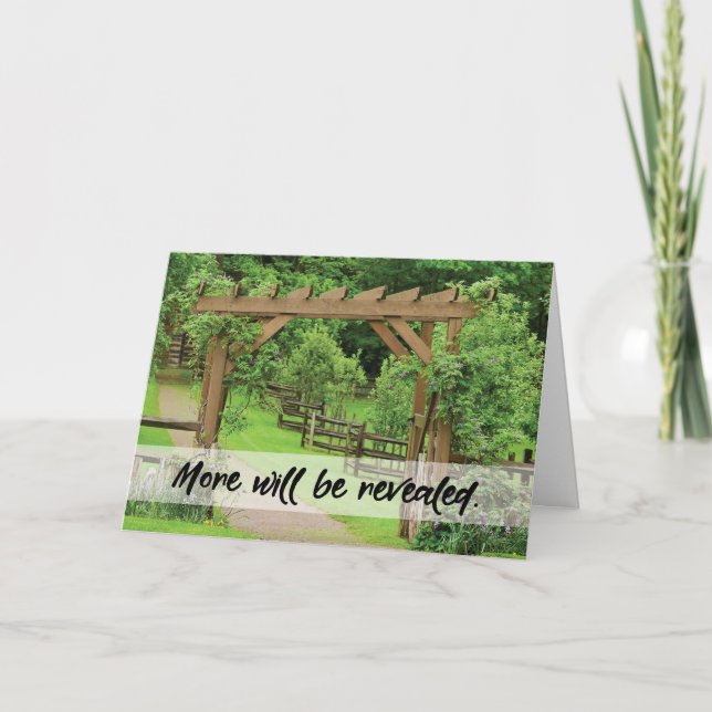 More Revealed Path 12 Step Recovery Encouragement Card (Front)