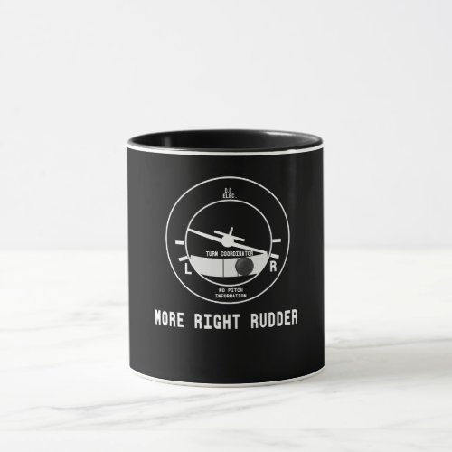More Right Rudder Cfi Flight Instructor Pilot Gift Mug