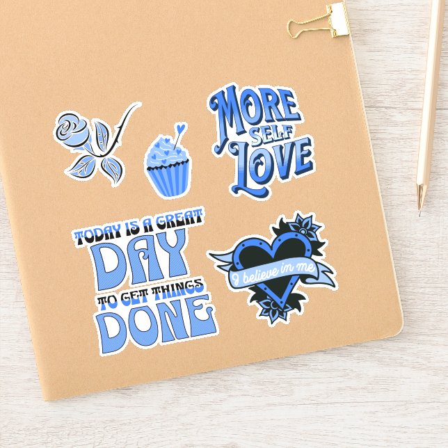 More self love sticker pack (Notebook)