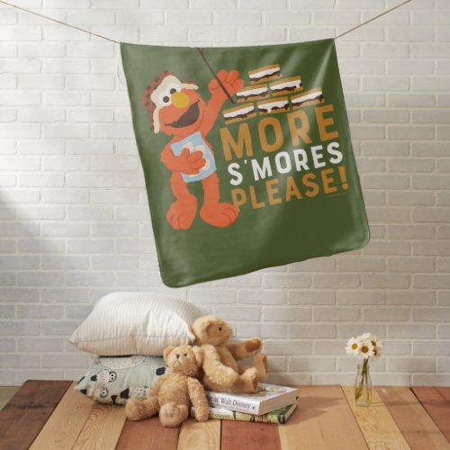 More Smores Please Baby Blanket