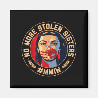-More Stolen Sister Red Hand Mmiw Awareness Magnet