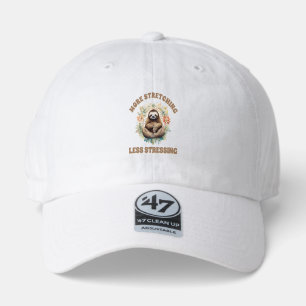 More Stretching Less Stressing Sloth 47 Brand Hat