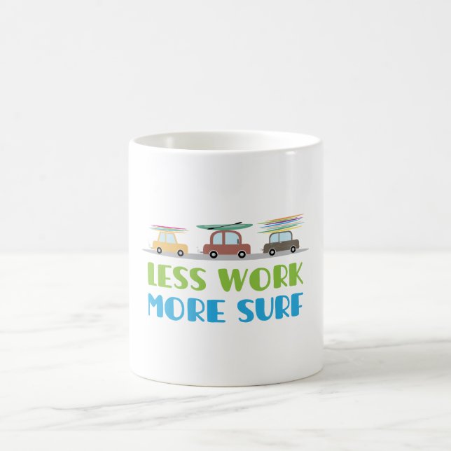 More Surf Coffee Mug (Center)