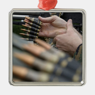 More than 3,000 rounds were fired from M-240G Metal Ornament