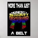More Than A Belt Poster at Zazzle