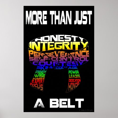 More Than A Belt Poster