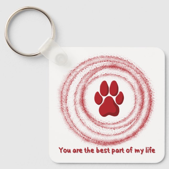 More Than a Pet: The Dog Owner Collection Keychain (Front)