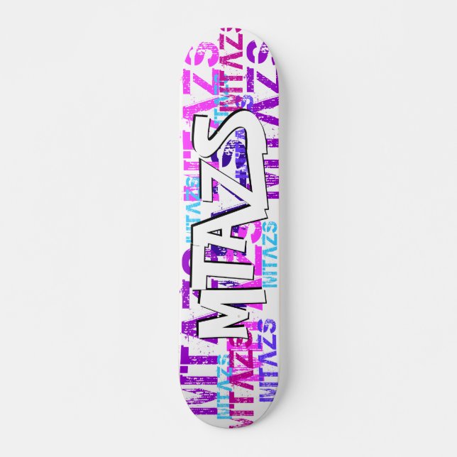 More Than A Zodiac Sign skateboard Deck (Front)