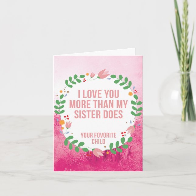 More Than Heartfelt Mother's Day Card (Front)