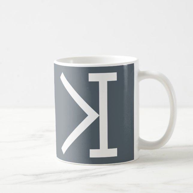 "More Than (>) Meets The Eye (I)" Puzzle Mug (Right)