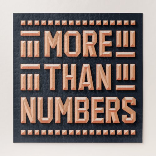 More Than Numbers Puzzle 20x20