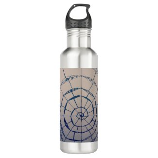 more than part time stainless steel water bottle