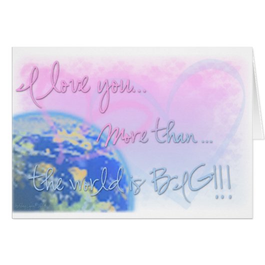 More Than the World is Big Cards (Front Horizontal)