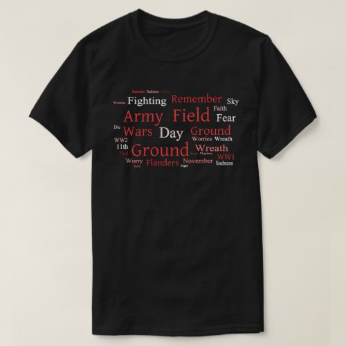 More Than Words Remembrance Day T_Shirt