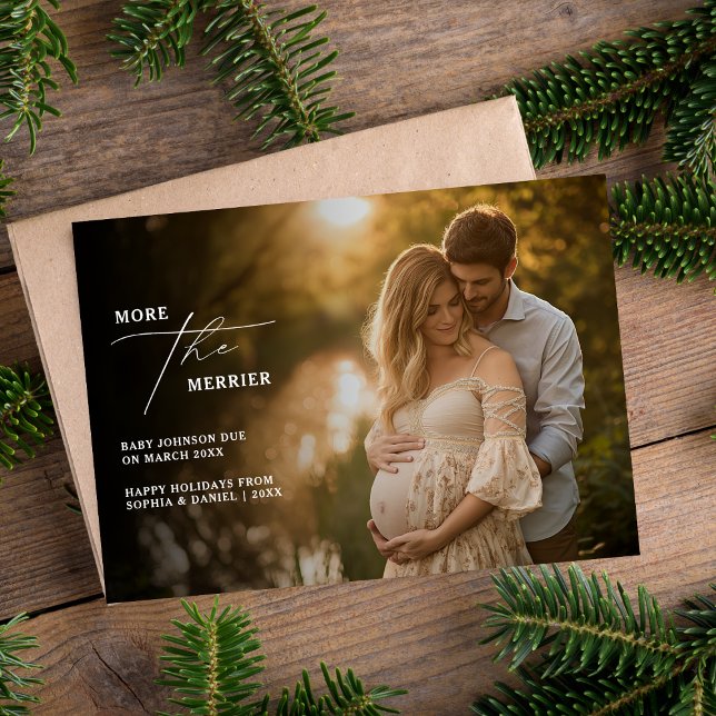 More The Merrier Christmas 2nd Baby Announcement (Creator Uploaded)