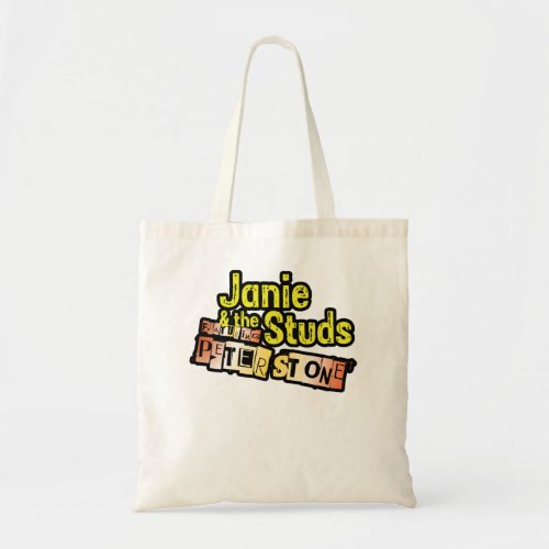 More Then Awesome Janie And The Studs Logo Graphic Tote Bag