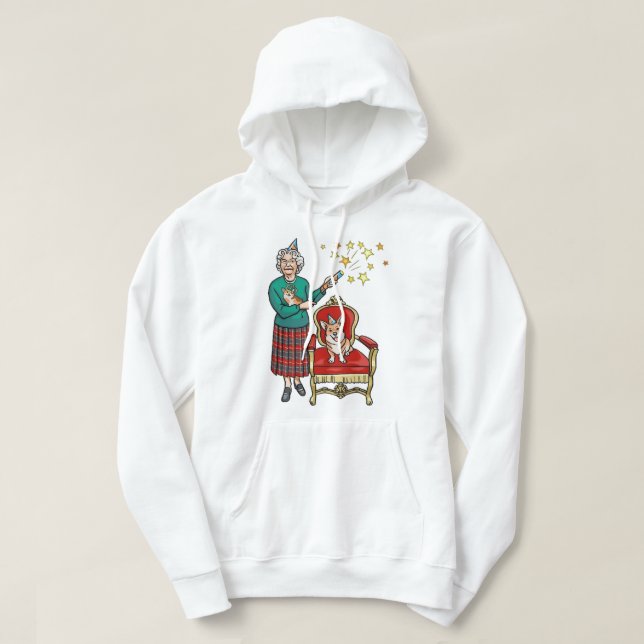 More Then Awesome Queens Platinum Jubilee Hoodie (Design Front)