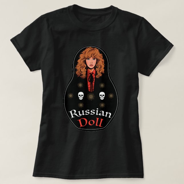 More Then Awesome Russian Doll - Matrioshka Flag T T-Shirt (Design Front)