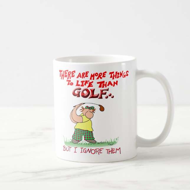 More things-golf coffee mug (Right)