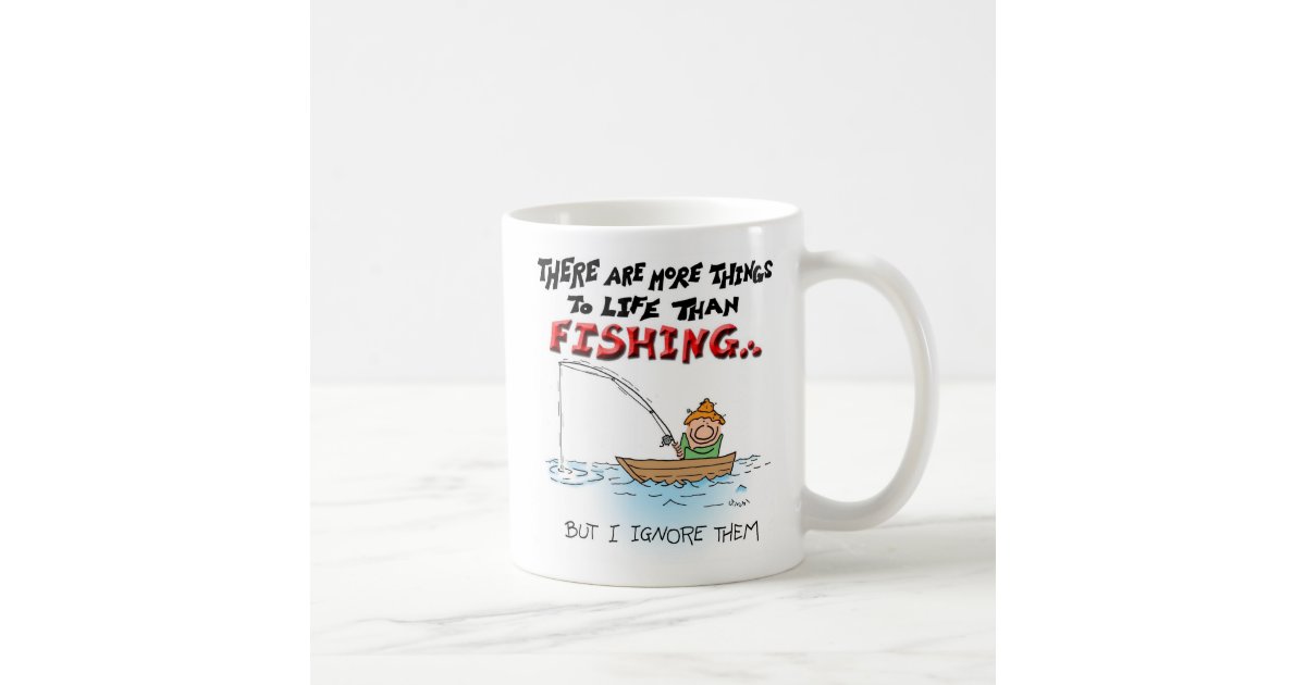 Reel Fly Fishing Mug, Zazzle