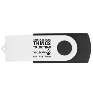 MORE THINGS TO LIFE THAN VOLLEYBALL FLASH DRIVE