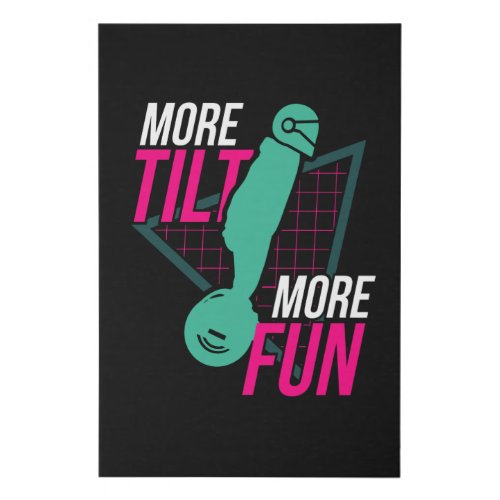 More Tilt More Fun Monowheel EUC Faux Canvas Print