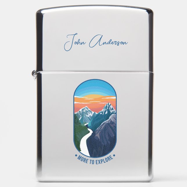 More to explore zippo lighter (Front)