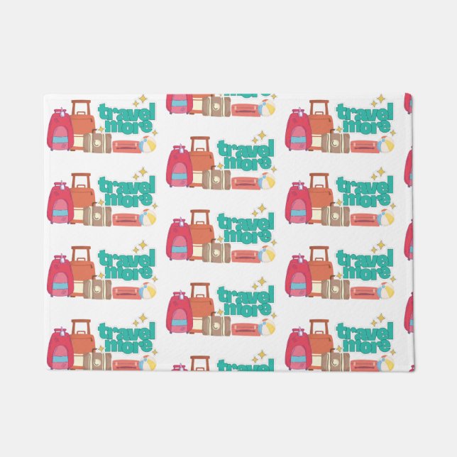more travel please doormat (Front)