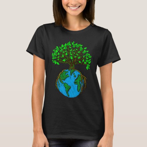 More Trees Please Earth Day T_Shirt