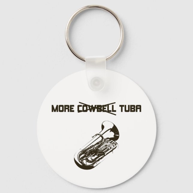 More Tuba Keychain (Front)