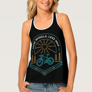 More Wheels Less War 2 Tank Top