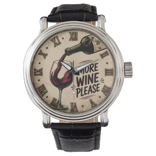 More Wine Please Rustic Home Bar Watch