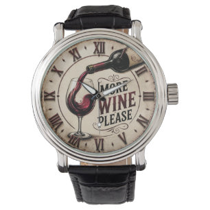 More Wine Please Rustic Vineyard Home Bar Watch