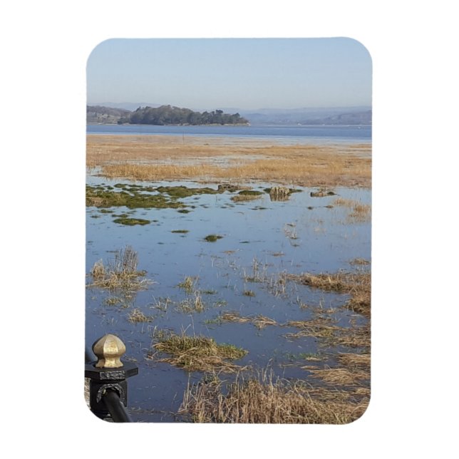 Morecambe Bay High Tide Flexible Photo Magnet (Vertical)