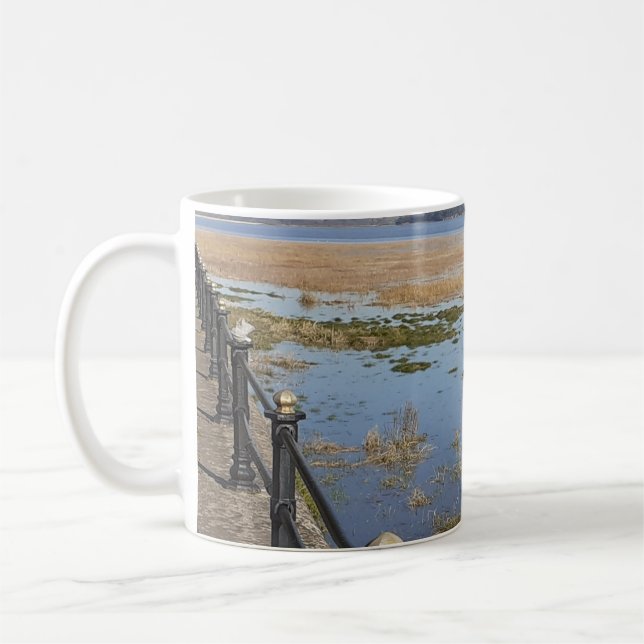 Morecambe Bay High Tide Mug (Left)