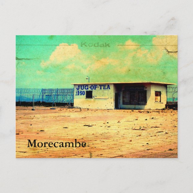 Morecambe Jug of Tea Postcard (Front)