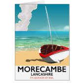 Morecambe, Lancashire Seaside travel poster (Front)