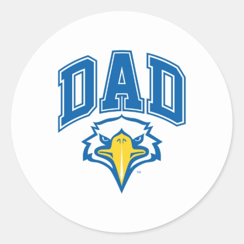 Morehead State Dad Classic Round Sticker