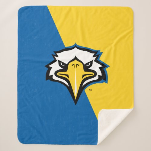 Morehead State Eagles Color Block Distressed Sherpa Blanket