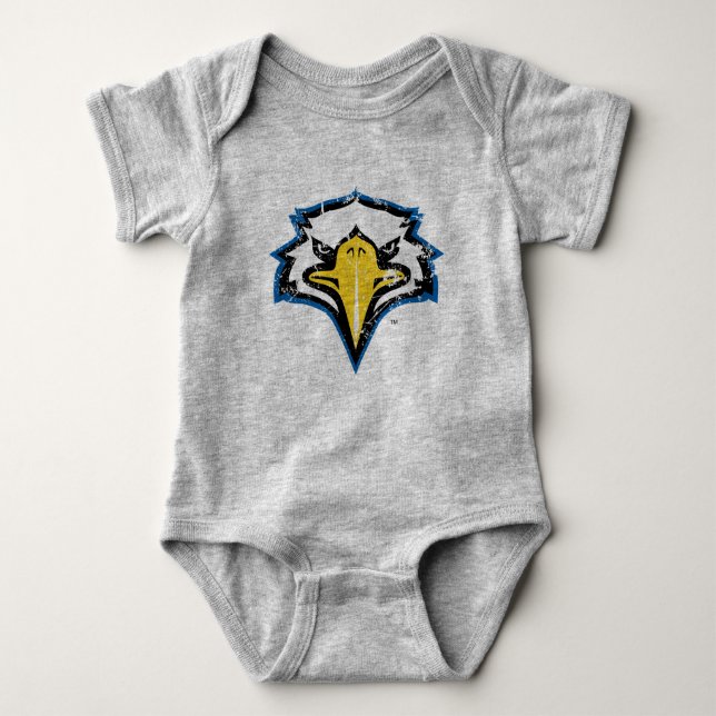 Morehead State Eagles Distressed Baby Bodysuit (Front)