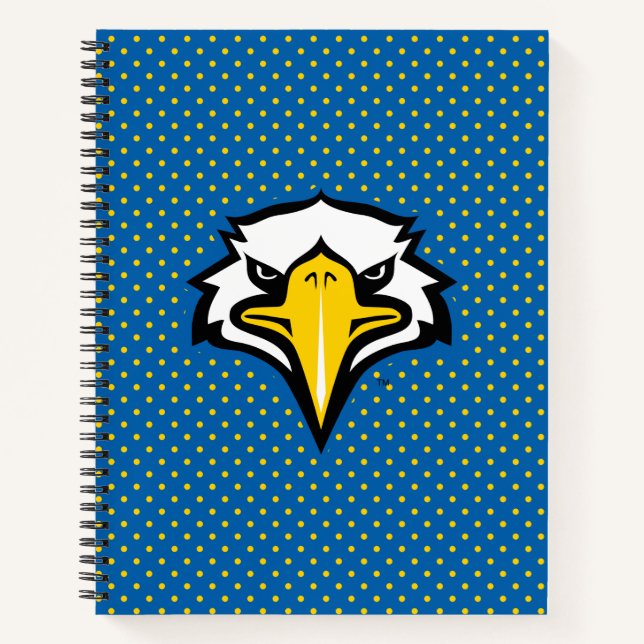 Morehead State Eagles Polka Dots Notebook (Front)