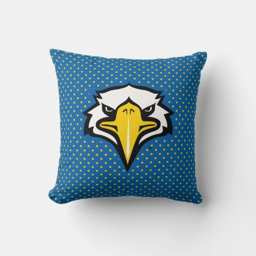 Morehead State Eagles Polka Dots Throw Pillow