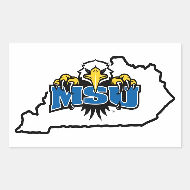 Morehead State Love Rectangular Sticker (Front)