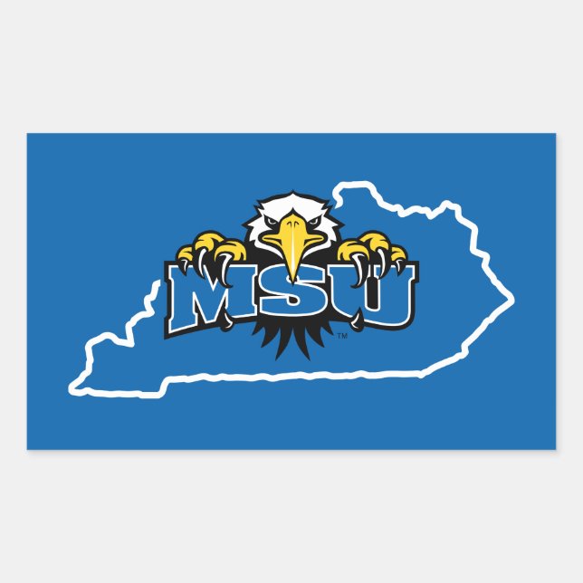 Morehead State Love Rectangular Sticker (Front)